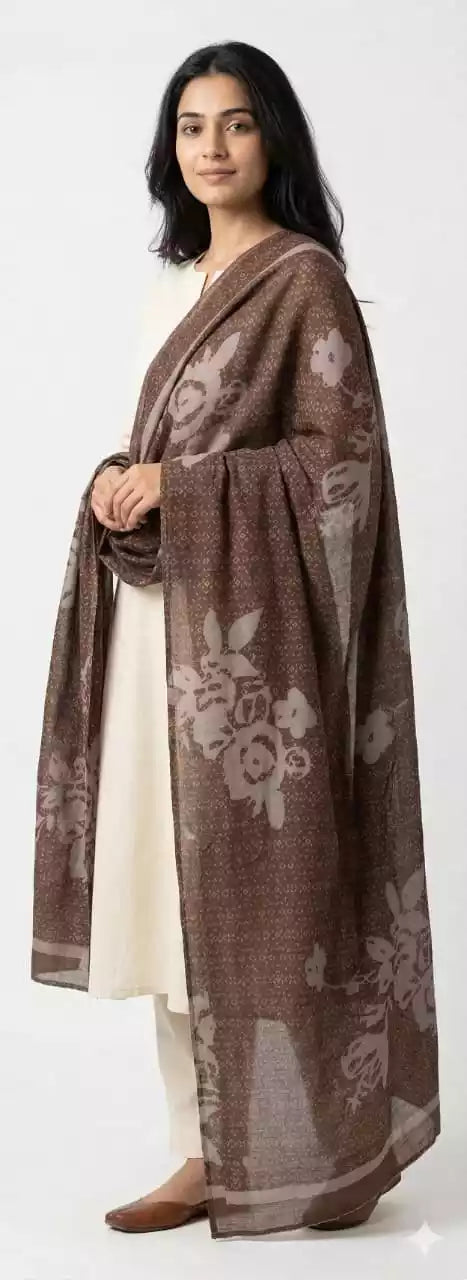 Mal Soft Cotton Namaazi Printed Dupatta
