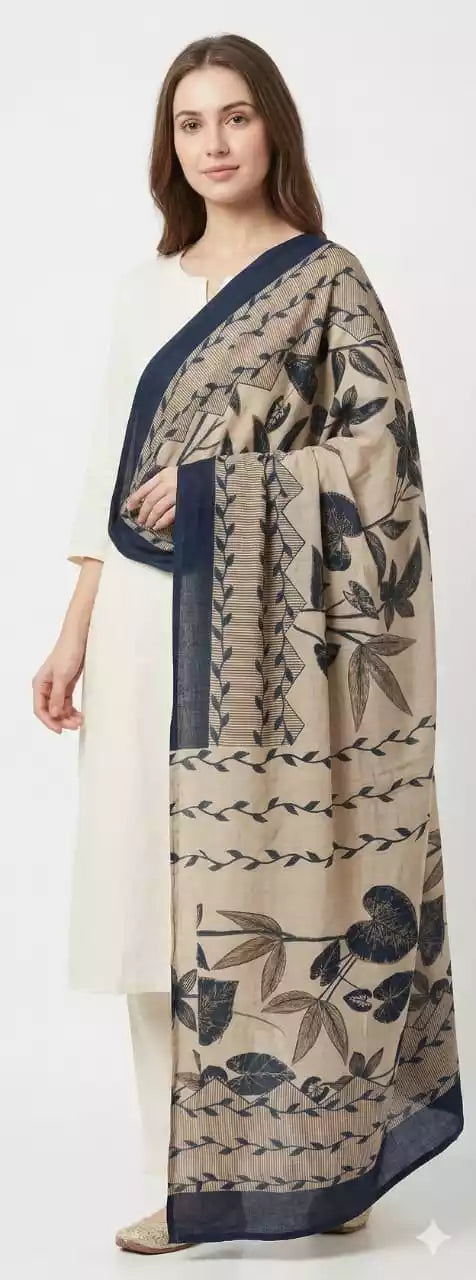 Mal Soft Cotton Namaazi Printed Dupatta