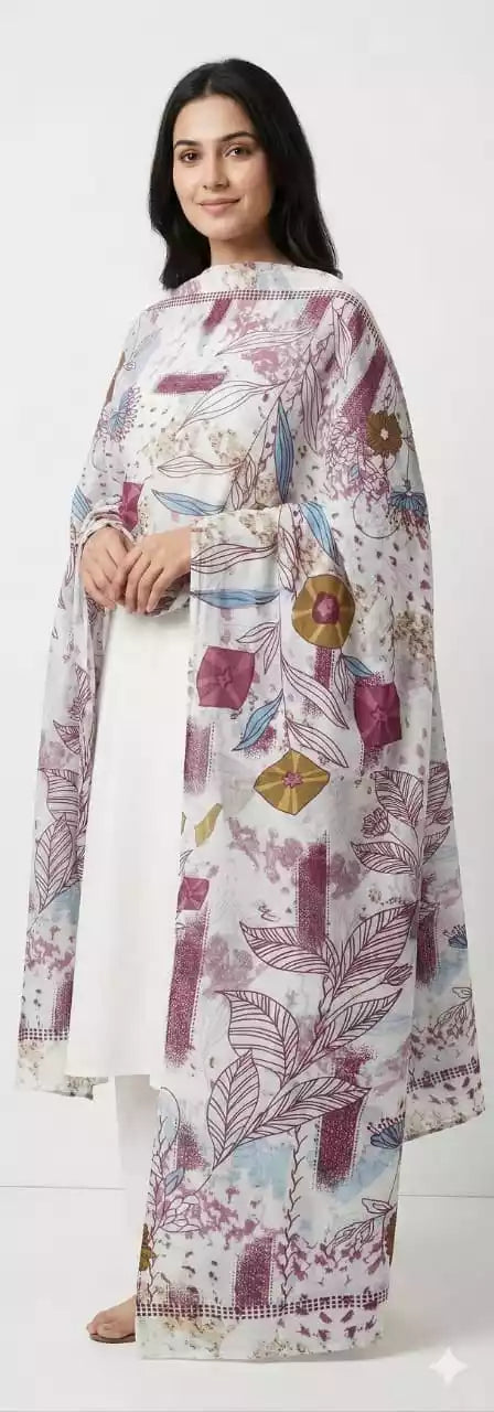 Mal Soft Cotton Namaazi Printed Dupatta