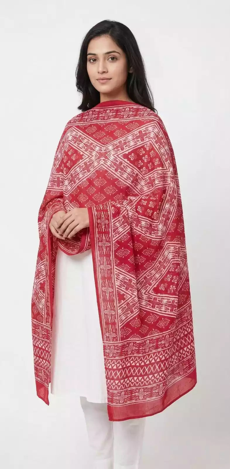 Mal Soft Cotton Namaazi Printed Dupatta