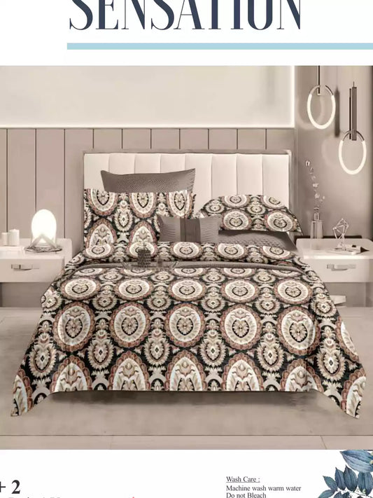 Queen Size Cotton Bedsheet (7x8 ft)