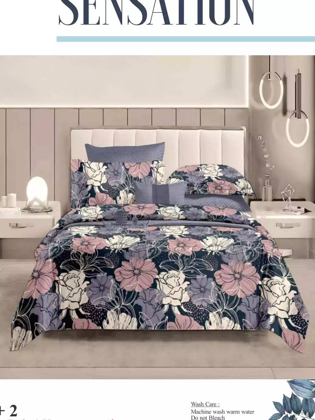 Queen Size Cotton Bedsheet (7x8 ft)