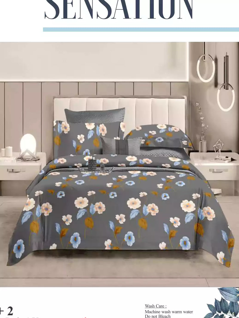 Queen Size Cotton Bedsheet (7x8 ft)