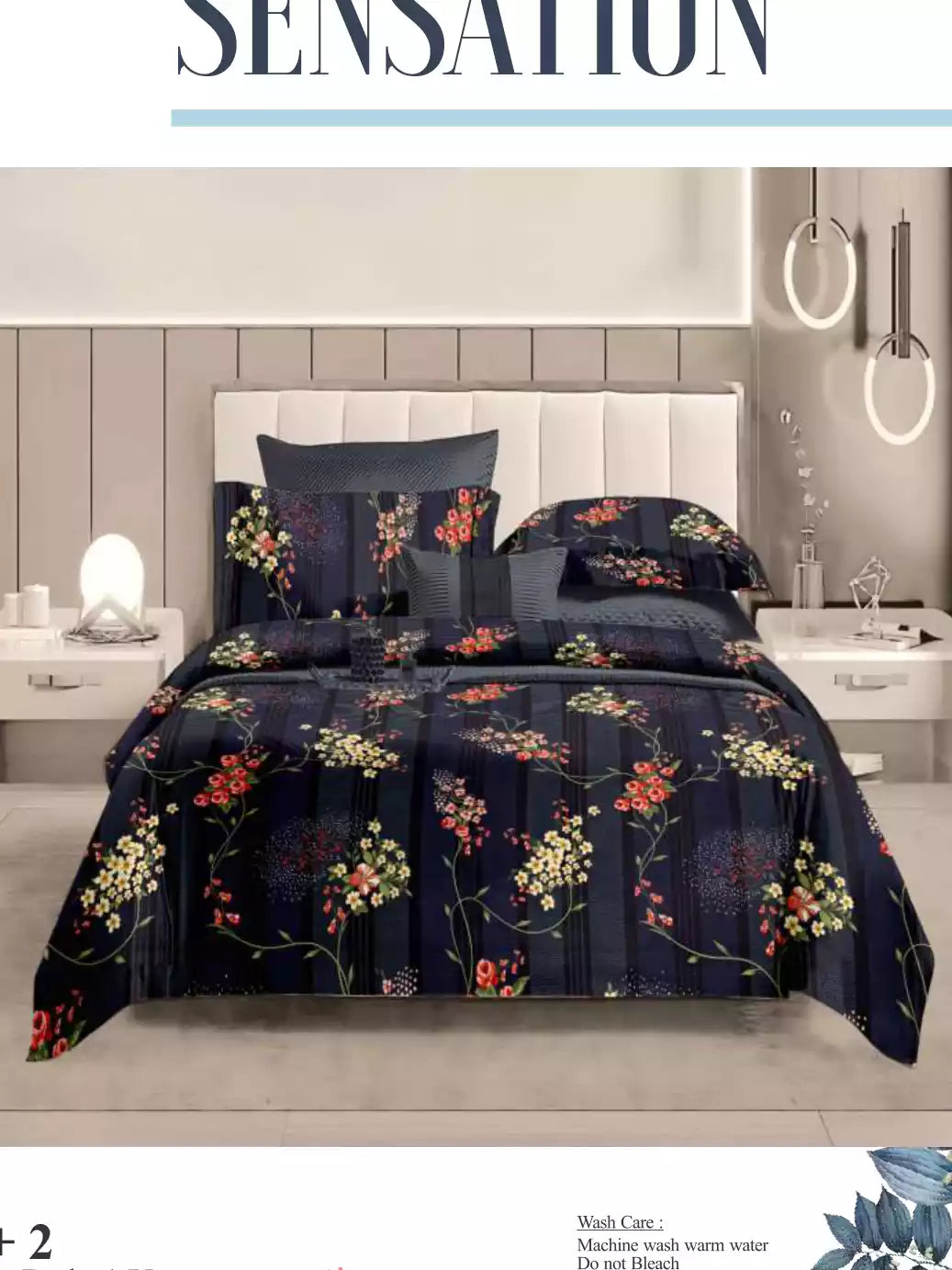 Queen Size Cotton Bedsheet (7x8 ft)