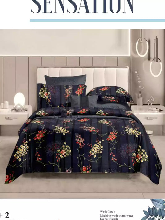 Queen Size Cotton Bedsheet (7x8 ft)