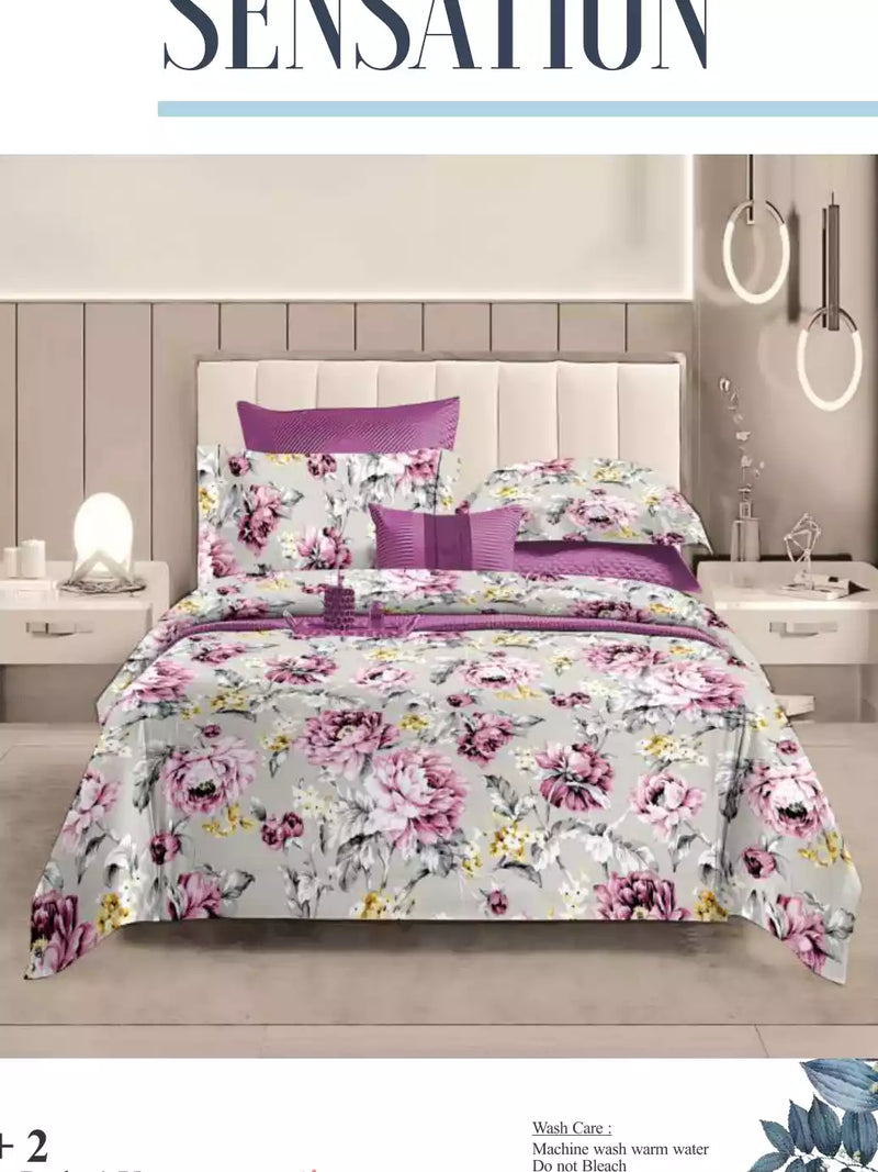 Queen Size Cotton Bedsheet (7x8 ft)