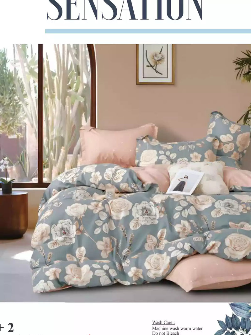 Queen Size Cotton Bedsheet (7x8 ft)