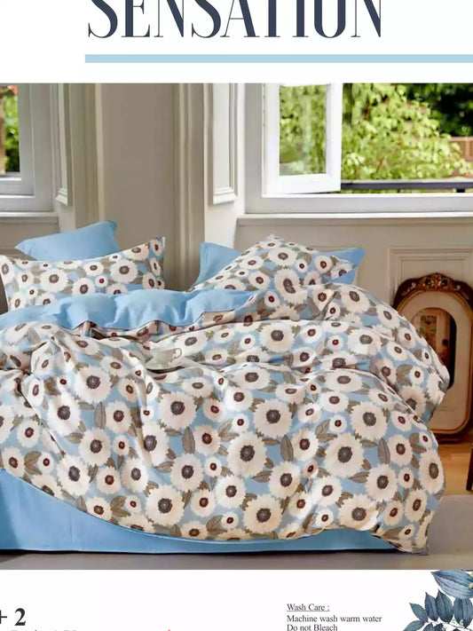 Queen Size Cotton Bedsheet (7x8 ft)