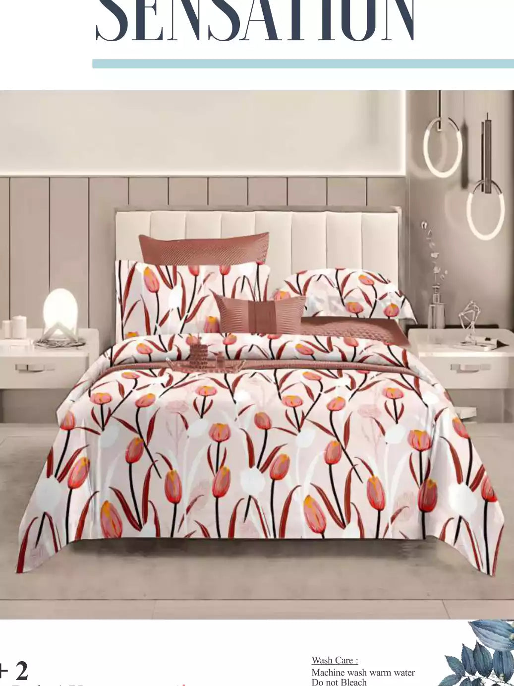Queen Size Cotton Bedsheet (7x8 ft)