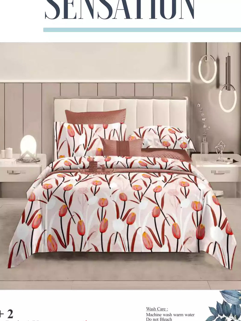 Queen Size Cotton Bedsheet (7x8 ft)