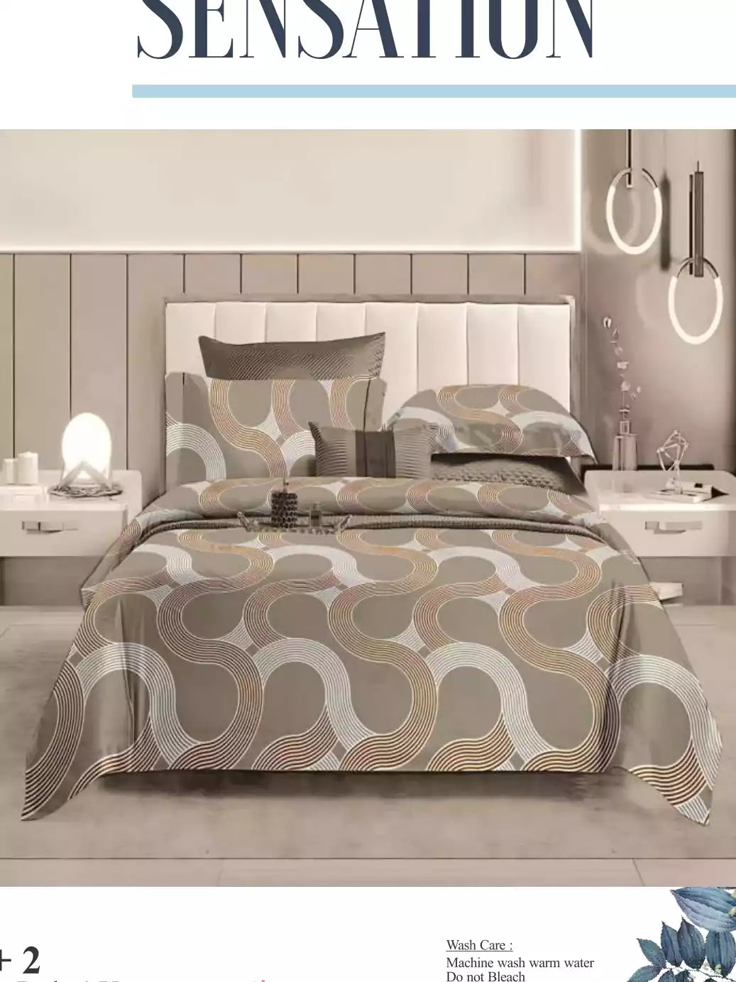 Queen Size Cotton Bedsheet (7x8 ft)