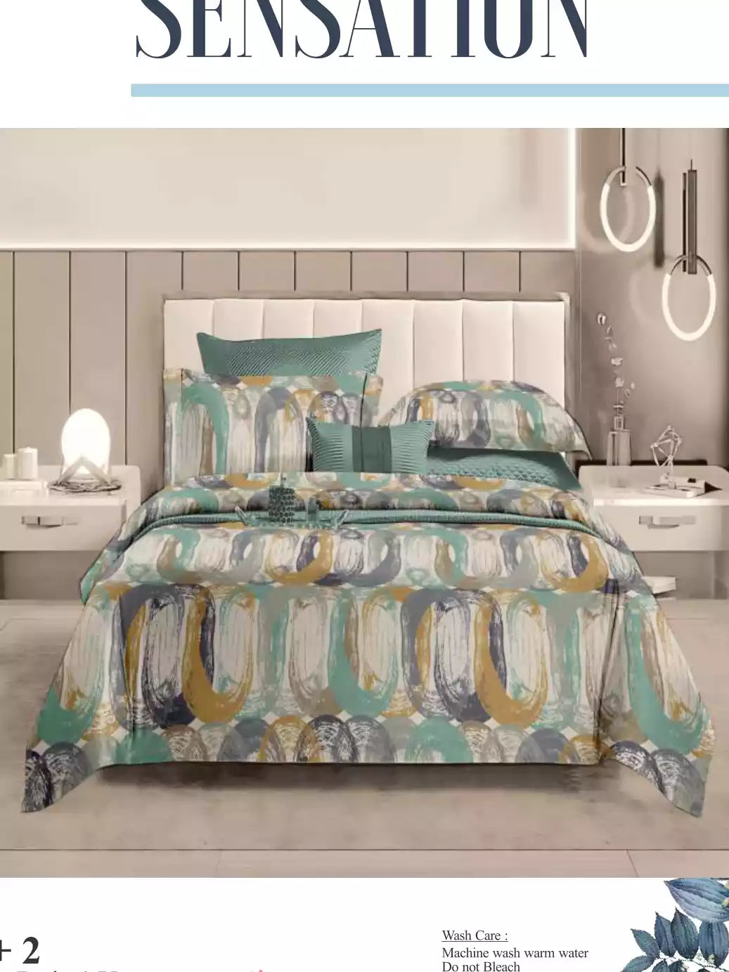 Queen Size Cotton Bedsheet (7x8 ft)