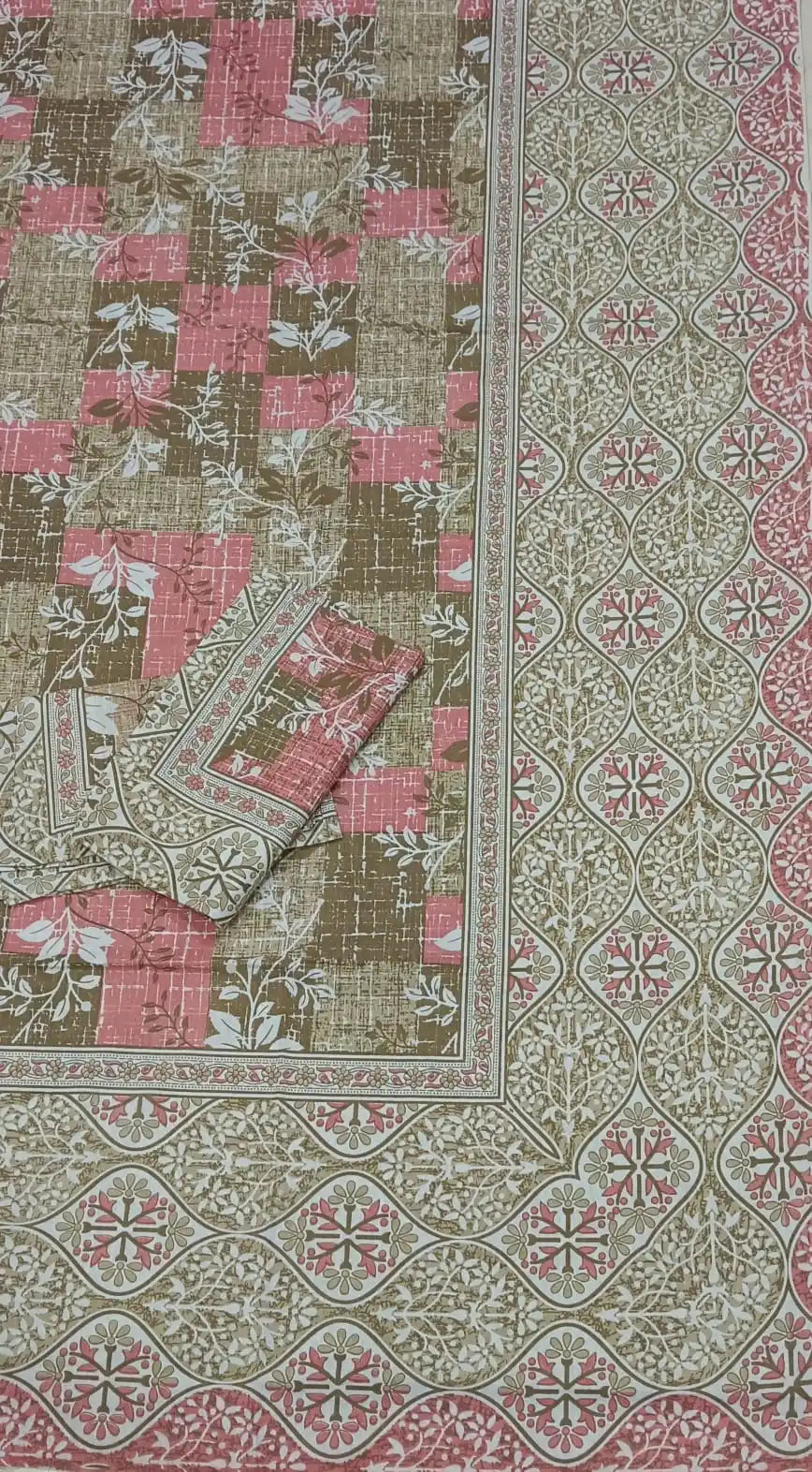 JAIPURI DOUBLE BEDSHEET (7x8 ft)