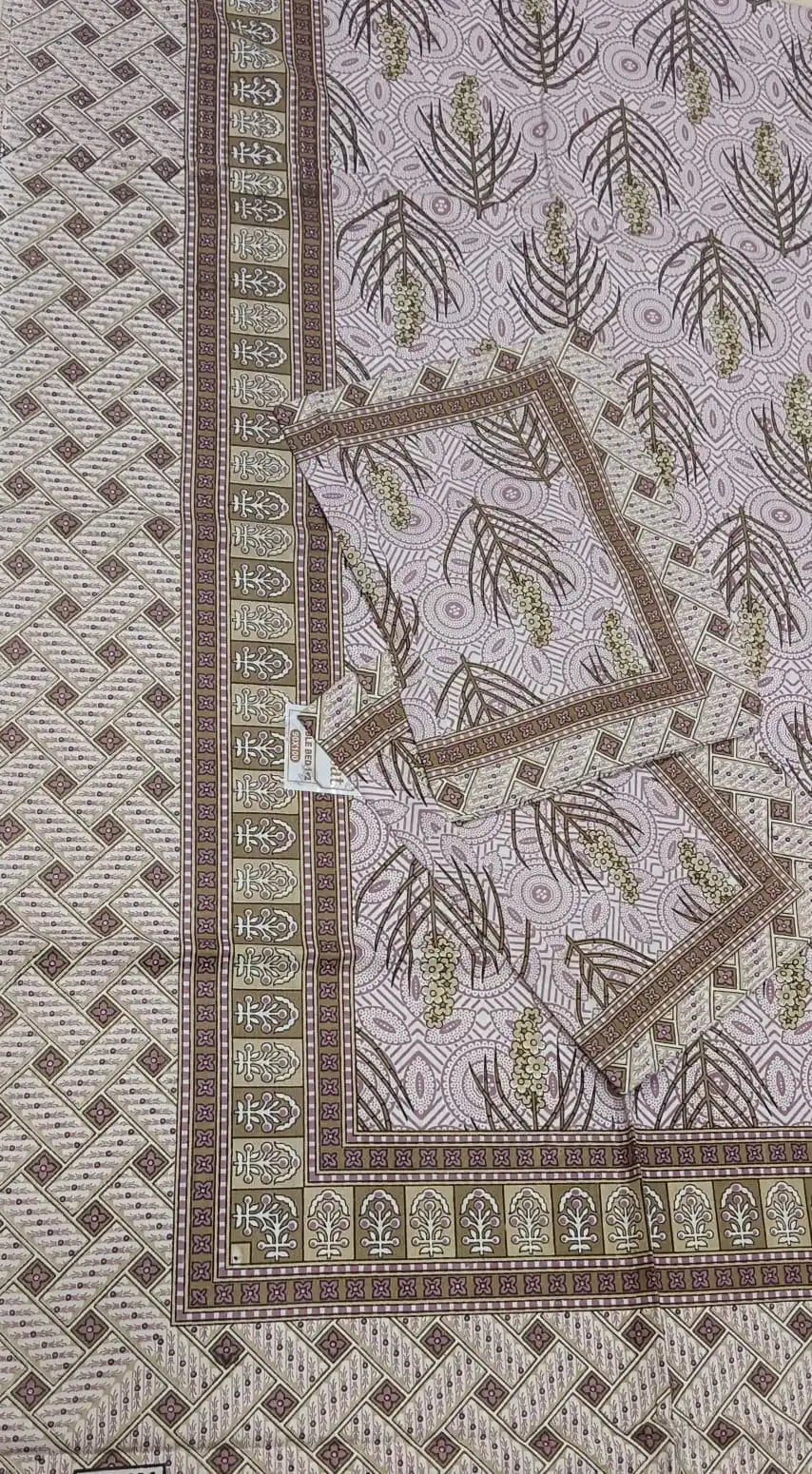 JAIPURI DOUBLE BEDSHEET (7x8 ft)