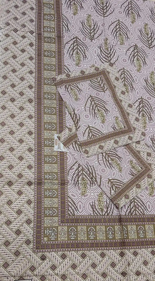 JAIPURI DOUBLE BEDSHEET (7x8 ft)