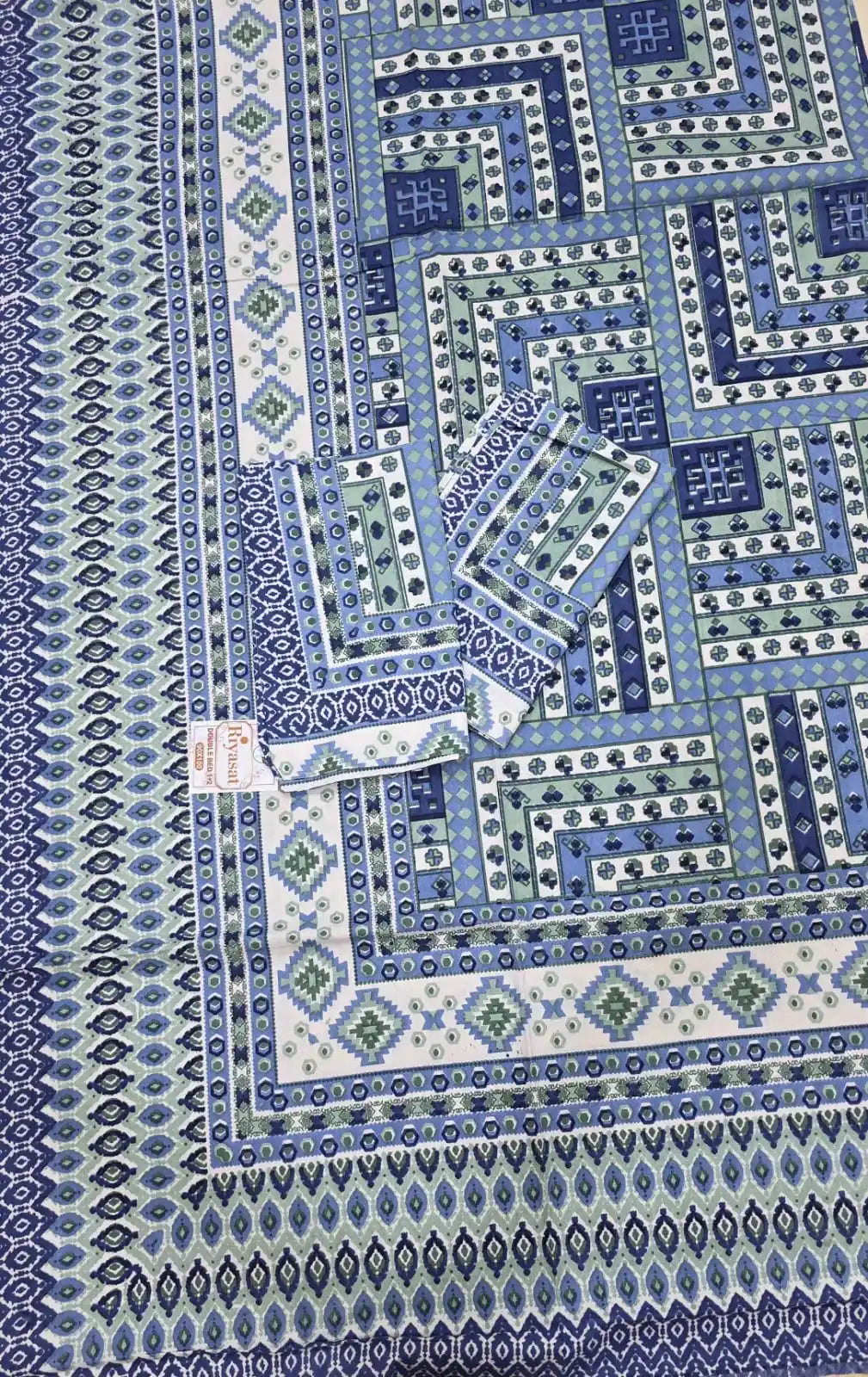 JAIPURI DOUBLE BEDSHEET (7x8 ft)