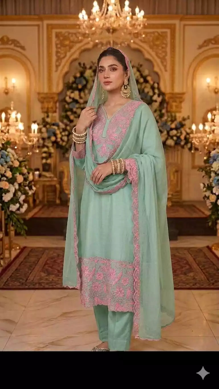 Premium Quality Rayon Embroidered collection