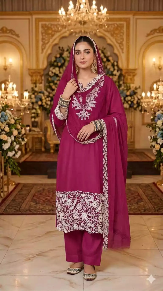 Premium Quality Rayon Embroidered collection