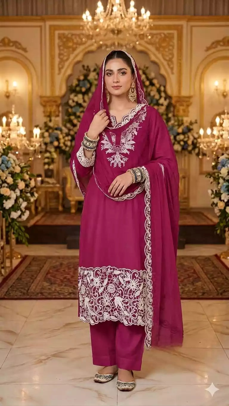 Premium Quality Rayon Embroidered collection