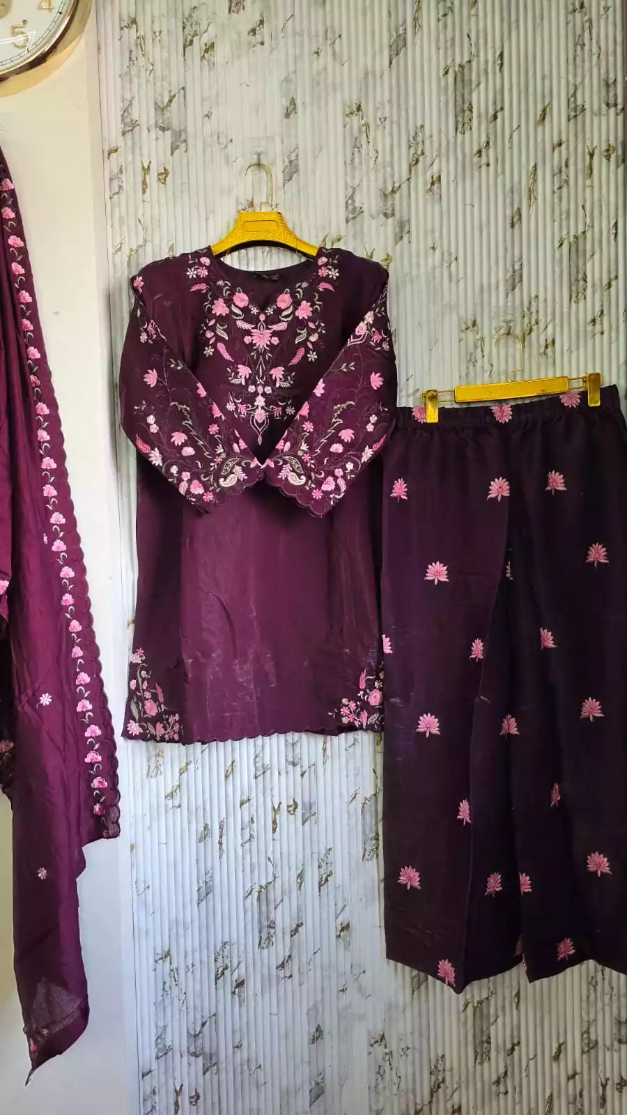 JIMMY CHOO READYMADE EMBROIDERED DESIGNER SUIT