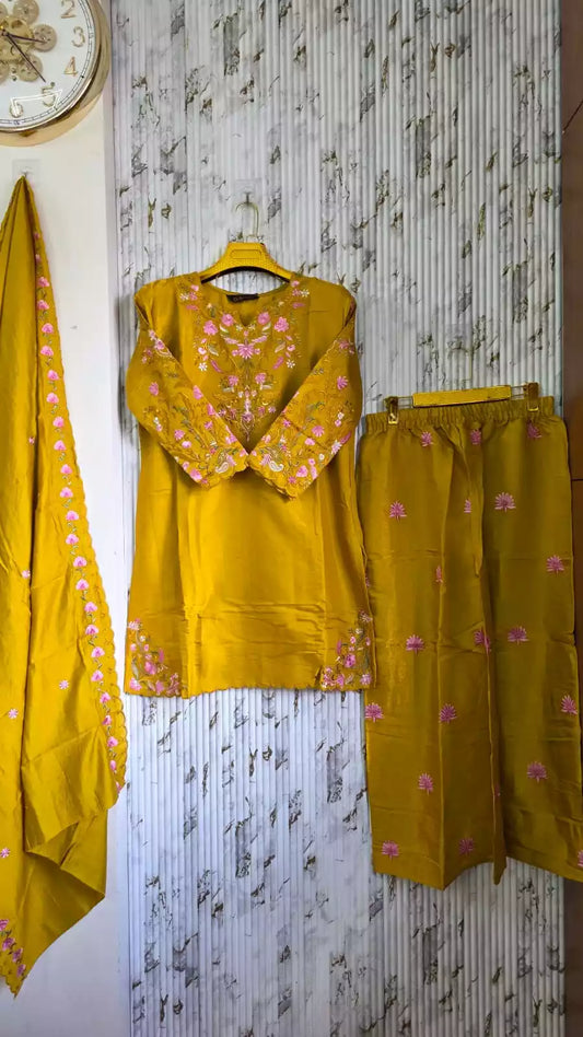 JIMMY CHOO READYMADE EMBROIDERED DESIGNER SUIT