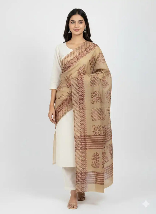 Mal Cotton Print Namaazi Dupatta