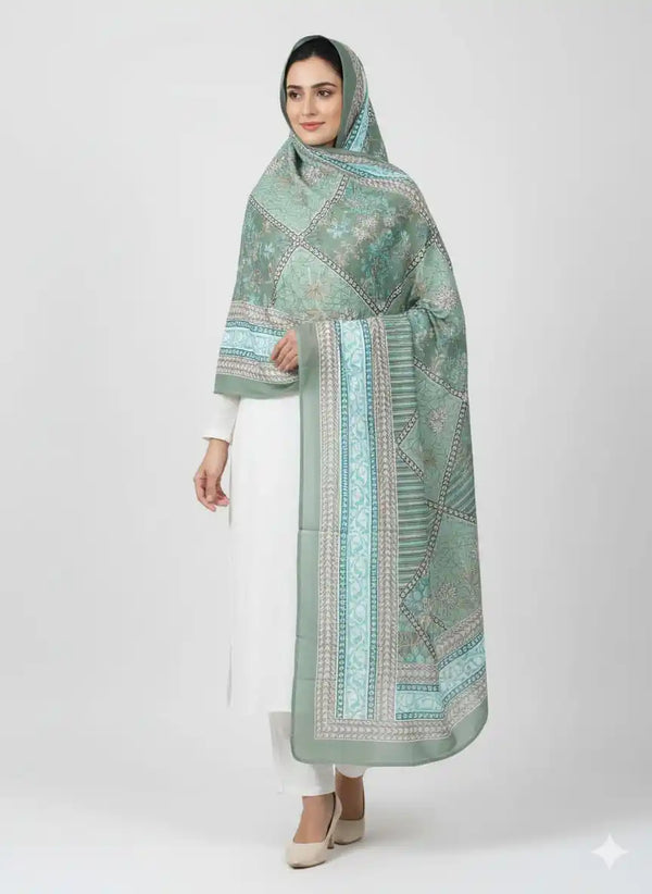 Mal Cotton Print Namaazi Dupatta