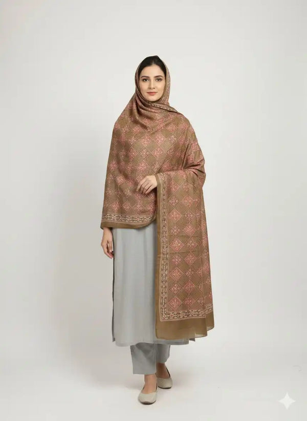 Mal Cotton Print Namaazi Dupatta