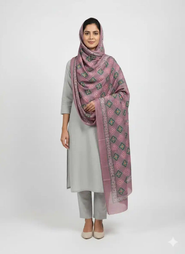 Mal Cotton Print Namaazi Dupatta