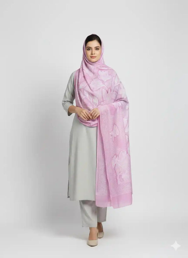 Mal Cotton Print Namaazi Dupatta