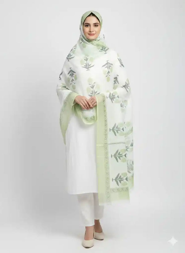 Mal Cotton Print Namaazi Dupatta