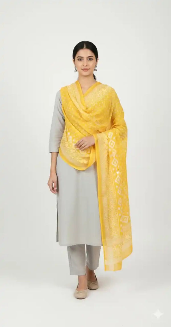 Mal Cotton Print Namaazi Dupatta