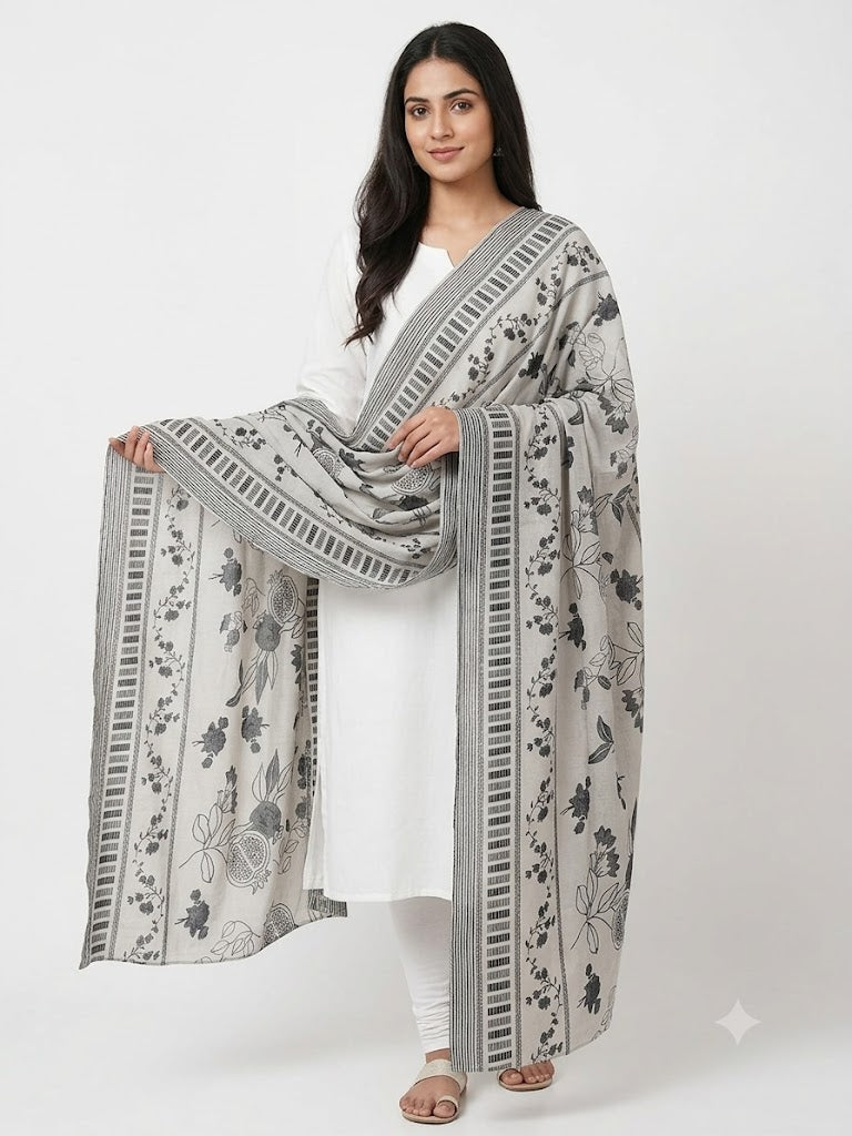 Mal Soft Cotton Namaazi Printed Dupatta