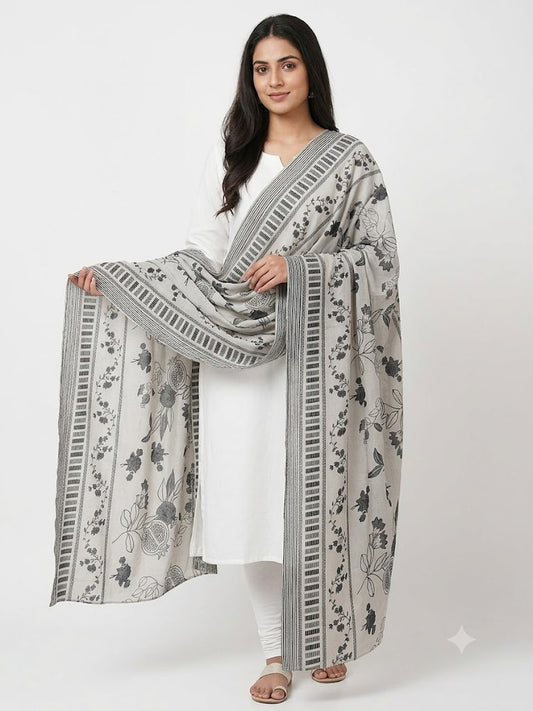 Mal Soft Cotton Namaazi Printed Dupatta