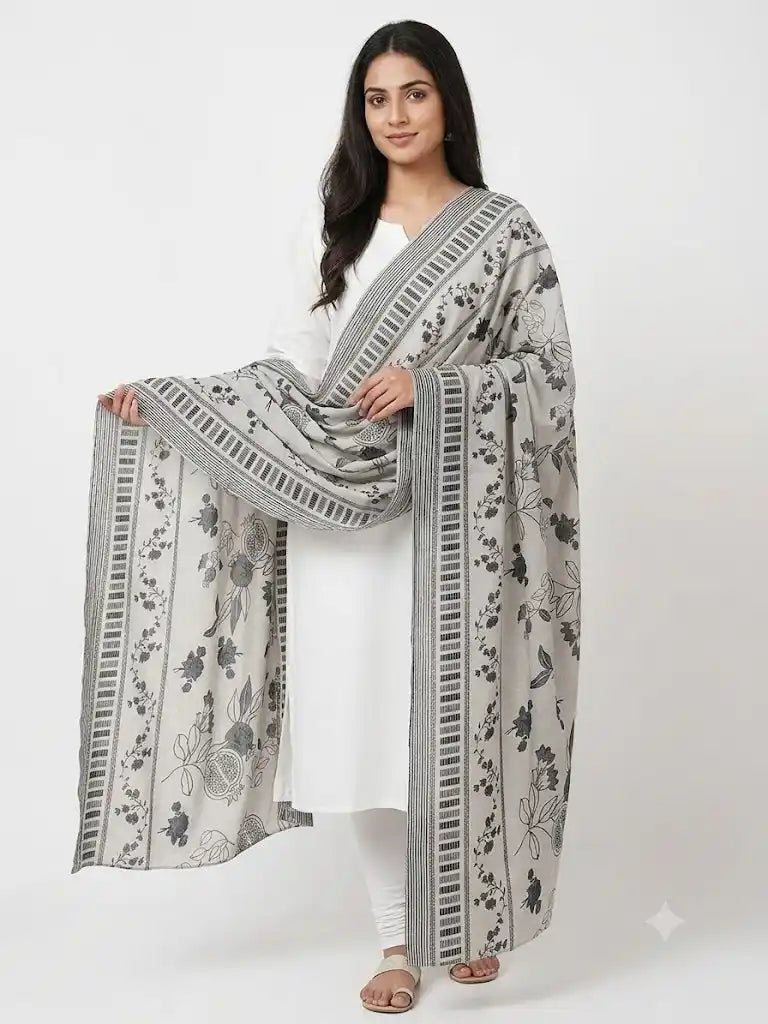 Mal Soft Cotton Namaazi Printed Dupatta