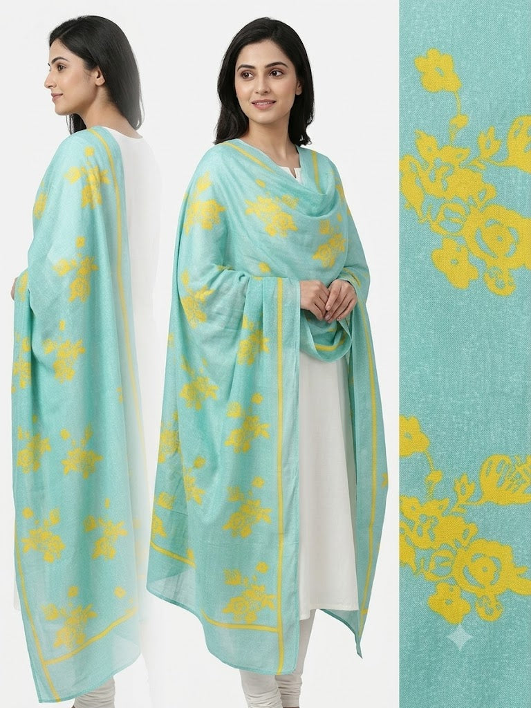 Mal Soft Cotton Namaazi Printed Dupatta