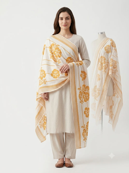 Mal Soft Cotton Namaazi Printed Dupatta