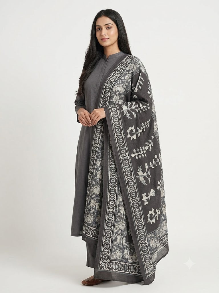 Mal Soft Cotton Namaazi Printed Dupatta