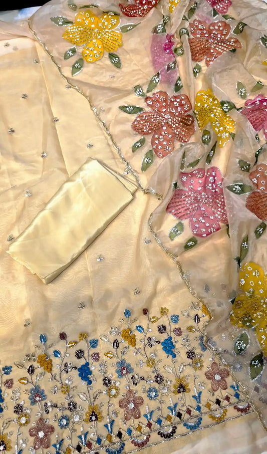 EXCLUSIVE UNSTITCHED EID KA JODA