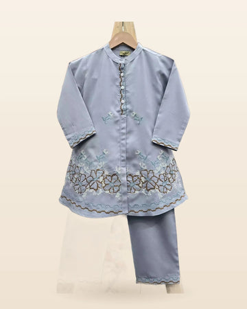 Girls soft Rayon cotton premium Quality Cross Stitched Embroidery Cord sets