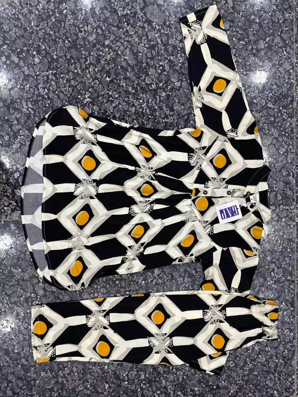 GIRLS KIDS WEAR RAYON SUMMER FRIENDLY TRENDY STYLE PRINTED CORD-SETS