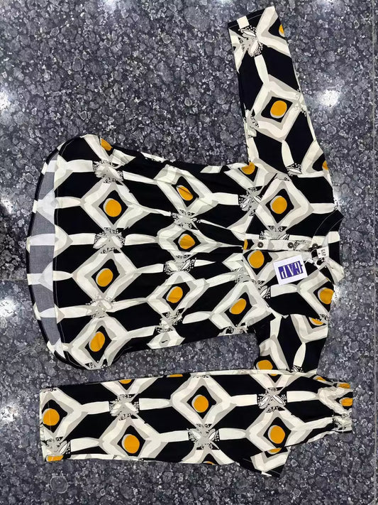 GIRLS KIDS WEAR RAYON SUMMER FRIENDLY TRENDY STYLE PRINTED CORD-SETS