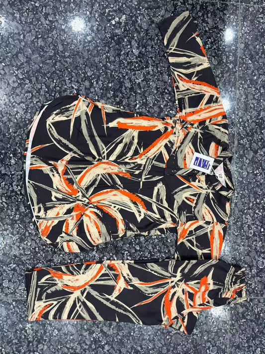 GIRLS KIDS WEAR RAYON SUMMER FRIENDLY TRENDY STYLE PRINTED CORD-SETS