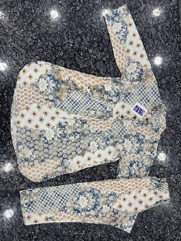Girls Soft Rayon Printed Co-Ord Set by ASC
