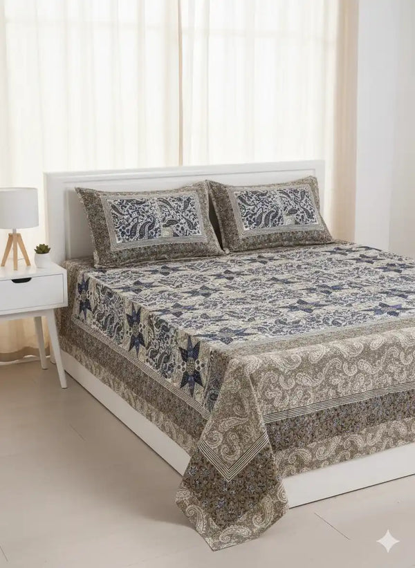 SINGLE BEDSHEETS WITH 2 PILLOW COVERS
