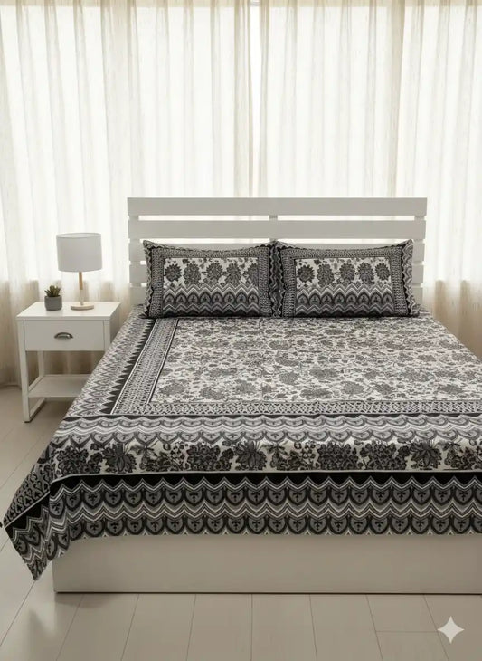 SINGLE BEDSHEETS WITH 2 PILLOW COVERS