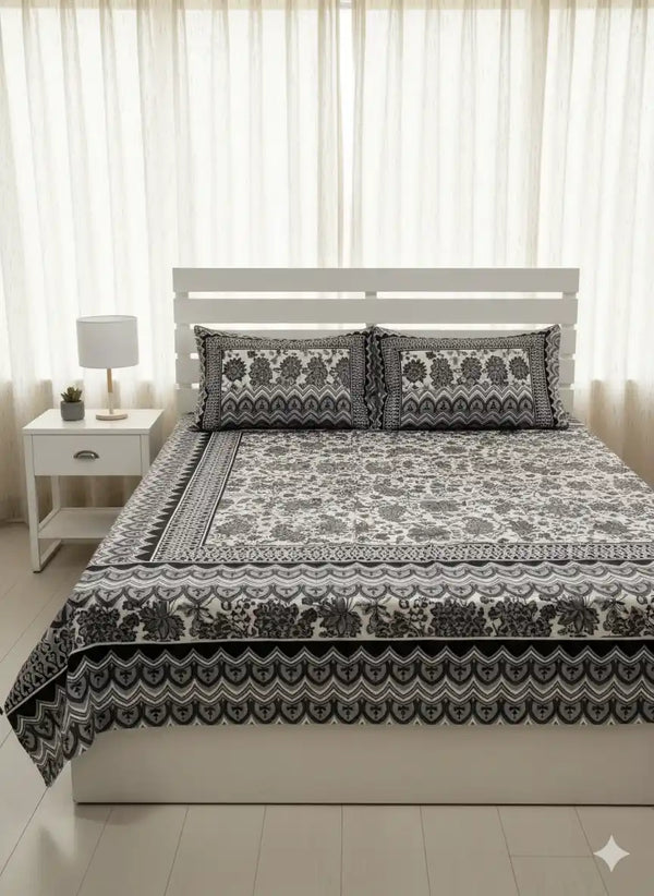 SINGLE BEDSHEETS WITH 2 PILLOW COVERS