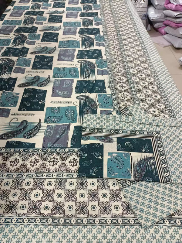 SINGLE BEDSHEETS WITH 2 PILLOW COVERS