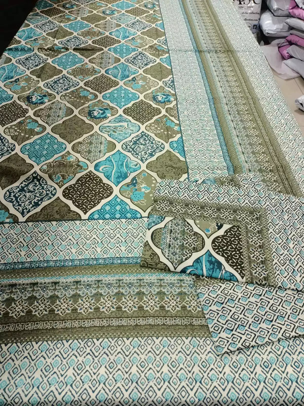 SINGLE BEDSHEETS WITH 2 PILLOW COVERS