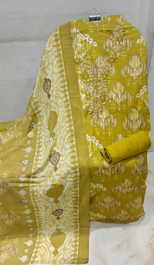 LAWN SOFT COTTON KARACHI PRINTS UNSTITCHED SUIT